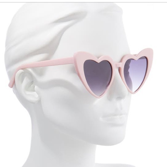 Pink Heart Sunglasses - Picture 3 of 3